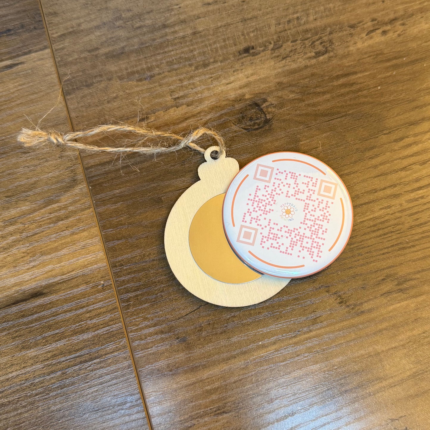 Round Photo Ornaments