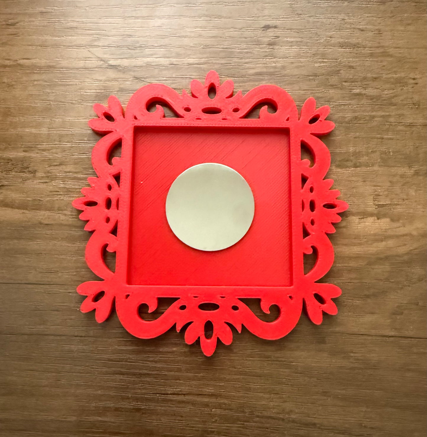 Square Lace Ornament