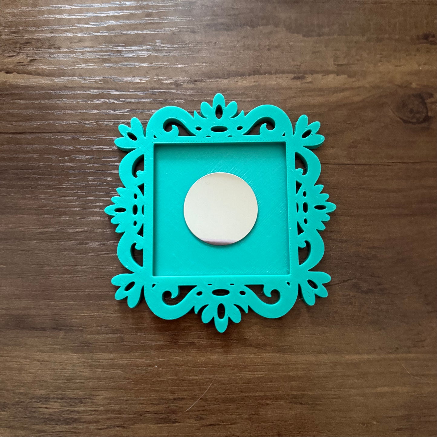 Square Lace Ornament